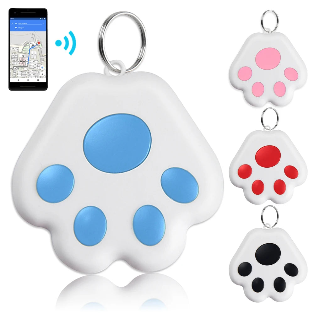 Pet Dog GPS Tracker Anti-Lost Alarm Wireless Bluetooth Locator Tracer For Pet Dog