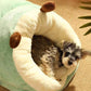 Winter Warm Pet Dog Bed Soft Cozy Dog Cave Bed Warm Cat House Nest Puppy Bed for Small Dogs Cats Cat Sleep Bag Pet Supplies