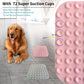 Poursweet Dog Lick Mat with Suction Cups Slow Feeders Licking Pet Anxiety Relief Cat Training for Food, Yogurt, Peanut Butter