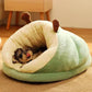 Winter Warm Pet Dog Bed Soft Cozy Dog Cave Bed Warm Cat House Nest Puppy Bed for Small Dogs Cats Cat Sleep Bag Pet Supplies