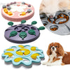 Pet Dog Slow Feeder Bowl Puppy Non Slip Puzzle Bowl Anti-Gulping Pet Slower Food Feeding Dishes Dog Bowl for Medium Small Dogs