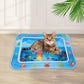 Sensory Water Play Mat For pets Water Sensory Pad Thickened Water Sensory Playmat With Fish For Pet Play Water Sensory Pad For