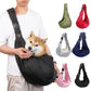 Pet Backpack with Shoulder Strap Hook Comfortable Puppy Carrier Bag for Traveling Cats Dogs Single Sling